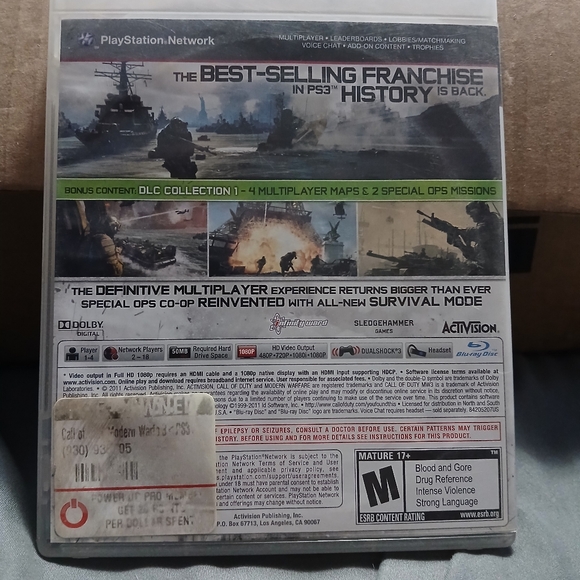 Ps3 copy of modern warfare 3 - Picture 2 of 4